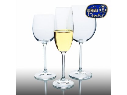 Glass champagne bowl Lara 210 ml Crystalex CZ, crystal glasses