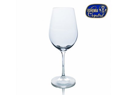 Skleničky na víno bílé Viola 350 ml 6 ks  Crystalex CZ