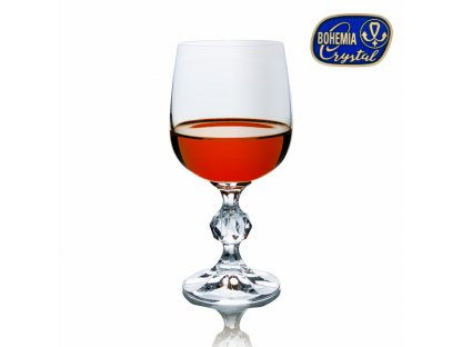 Wine glasses red Claudia 340 ml 6 pcs Crystalex CZ