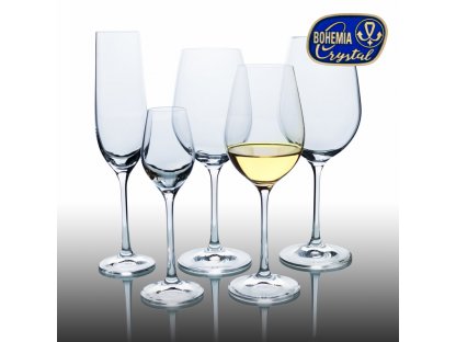 Skleničky na víno šampaňské Viola 190 ml 6 ks  Crystalex CZ
