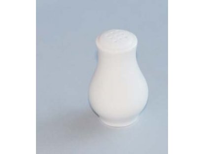 Salt shaker 7.5 cm white Bohemia porcelain Dubí