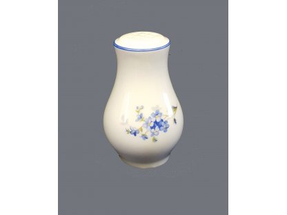 Salt shaker 7.5 cm Forgetfulness Bohemia porcelain Dubí