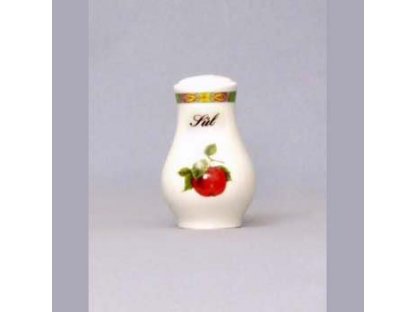 Salt shaker 7.5 cm Fruit Bohemia porcelain Dubí