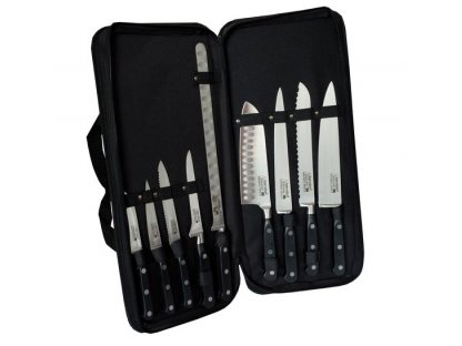set of 9 knives in Berndorf Profi Line case
