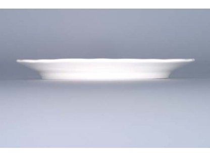 Spodní díl dózy na sýr kulaté průměr 19 cm originální cibulákový porcelán Dubí, cibulový vzor