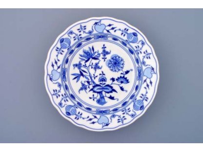 cibulák tanier hlboký 21 cm český porcelán originálny cibulák Dubí 2.jak