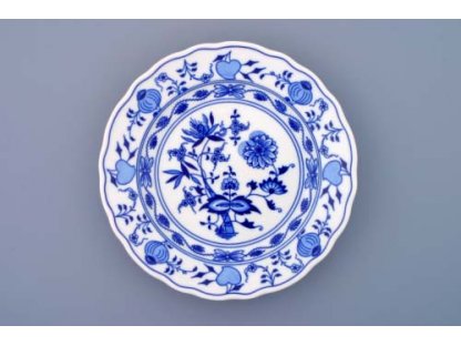 Cibulák tanier hlboký 24cm český porcelán originálny Dubí,2. akosť