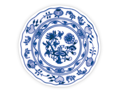 Cibulák Talíř dezertní praporový 13cm Originál Český porcelán Dubí