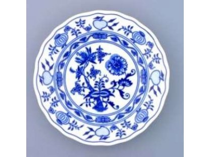 Zwiebelmuster Dessert plate 17cm  Original Blue Onion Pattern Bohemia from Dubi