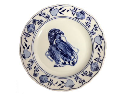 Cibulák Talíř dezertní  19cm DRAVEC  Originál Český porcelán Dubí 