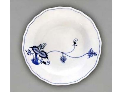 Talíř hluboký  24 cm - ECO cibulák, cibulový porcelán Dubí