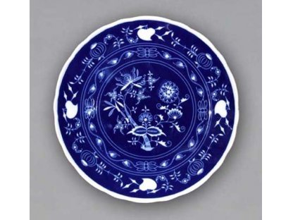 Club plate 30cm Nega Onion Bohemia porcelain Dubí