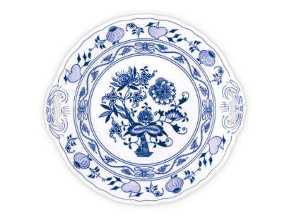Cibulák Tanier koláčový 28cm  Originálny Český Porcelán Dubí 