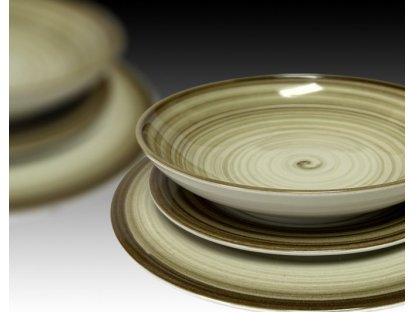 Talíř mělký jídelní 26cm M 610g Český porcelán Dubí 