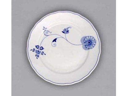 Cibulákový  tanier plytký 26 cm  ECO cibulák  cibulový porcelán originálny cibulák Dubí