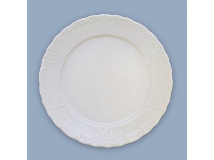 Tanier plytký reliéfny Opera 26cm 570g Český porcelán Dubí