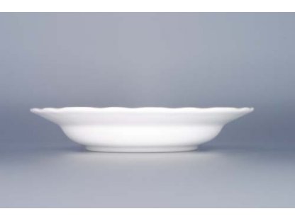 Tanier  hlboký biely porcelán 21cm Český porcelán Dubí
