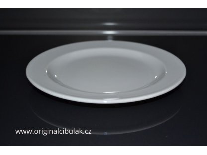Plate Praktik shallow 25 cm white Thun Czech porcelain