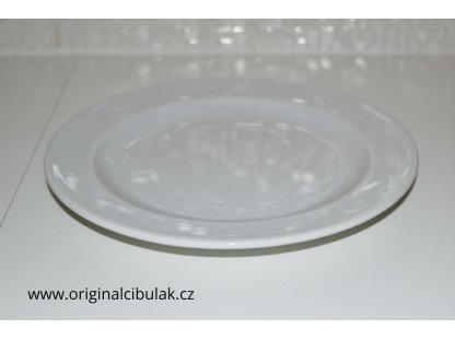 Plate Praktik shallow 25 cm white Thun Czech porcelain