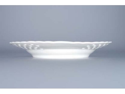 Zwiebelmuster Plate Perforated 18cm, Original Bohemia Porcelain from Dubi