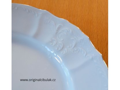 talířová souprava bílý porcelán Bernadotte Thun 6 osob 18 dílů český porcelán Nová Role