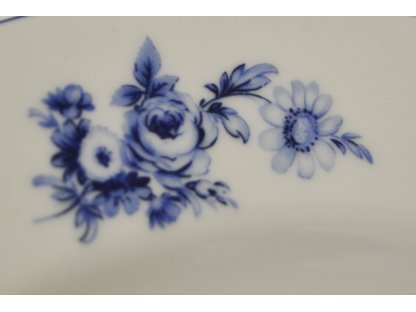 Tanierová súprava 18 dielov Rose ruža modrá Thun cibulákový porcelán Nová Role