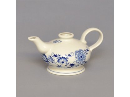 Tělo olejové lampy betlémské světlo 12,3 cm originální cibulákový porcelán Dubí, cibulový vzor