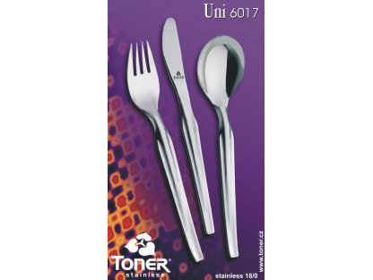 Toner Uni set 24 pcs cutlery for 6 persons stainless steel 6017