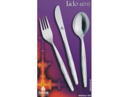 Toner fork Lido 1 piece stainless steel 6010