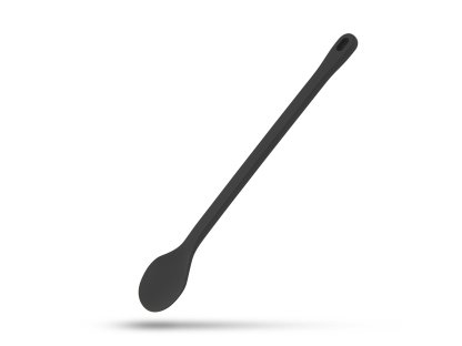 Silicone spoon 31 cm black Colini