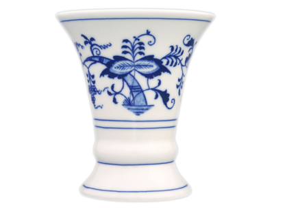 Zwiebelmuster Vase 1213 12cm Original Bohemia Porzellan Dubi Karlsbader