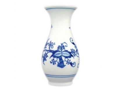 Cibulák váza 1210/1 16,5 cm cibulový porcelán, originálny porcelán Dubí, 2. akosť