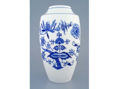 Cibulák váza 1211  27 cm cibulový porcelán, originálny cibulák Dubí 2. akosť