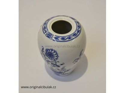váza cibulák Henriette 17 cm   henrieta Saphyr Thun 1 ks cibulákový porcelán Nová Role