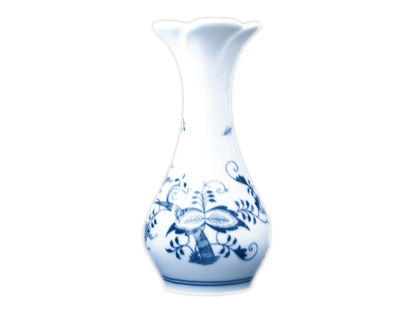 Zwiebelmuster Flower vase 16cm Original Blue Onion Pattern Bohemia from Dubi