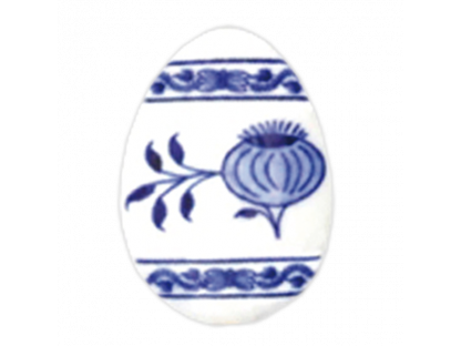 Cibulák Veľkonočná ozdoba vajíčko zápich 5,5x3,9 cm 0,20g Originálny Český Porcelán Dubí 