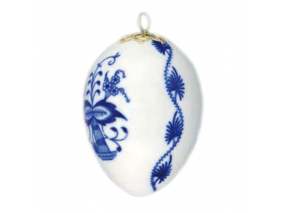 Cibulák Veľkonočné vajíčko 7,5cm Originálny Český Porcelán Dubí 