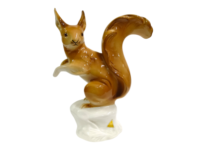 Eichhörnchen 20,5 x 9,0 x 24,5 cm 0,750g Bohemia Porzellan Dubí