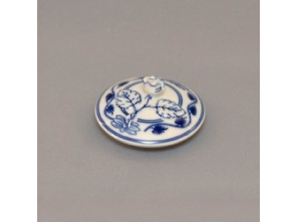 Viečko bez výrezu k cukorničke s uškami 0,30 ml  kód 70035  originálny cibulák cibuľový porcelán Dubí