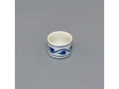 Víčko k dóze na čaj 12 cm originální cibulákový porcelán Dubí, cibulový vzor,