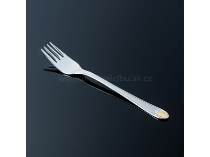 Dining fork TONER Ruby Gold gilded 1 piece stainless steel 6083 gold