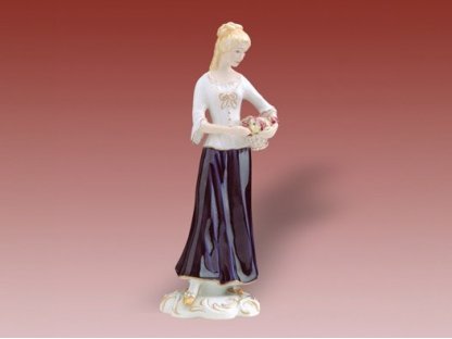 Winemaker  23cm Bohemia porcelain Dubí 