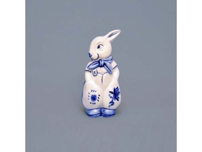 Cibulák Zajac v nohaviciach 11 cm  Originálny Český Porcelán Dubí
