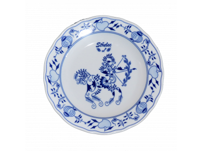 Cibulak Tanier zverokruh horoskop STRELEC 24cm Originálny Český Porcelán Dubí 