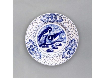 Cibulák Tanier Výročný 2007  reliéfny závesný 18cm Originálny Český Porcelán Dubí 