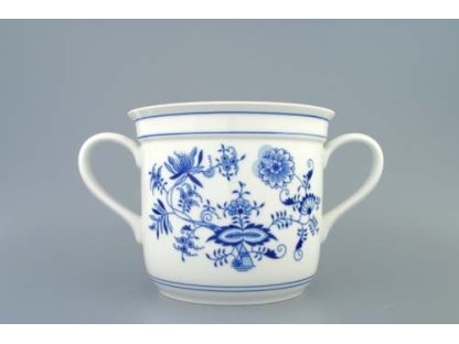 ZELENÝ Cibulák Hrnek Český s dvěma uchy 3l Originál Český porcelán Dubí