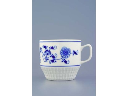 GREEN  Zwiebelmuster Fuji mug 0.26l Original Blue Onion Pattern Bohemia from Dubi