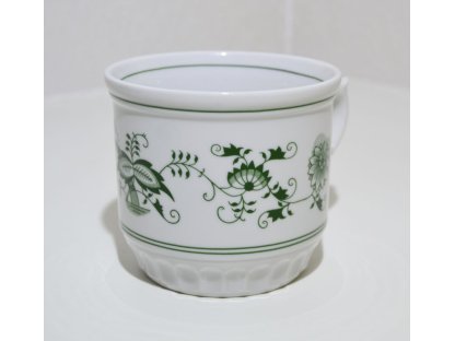 GREEN  Zwiebelmuster Mug Selsky 0.42l Original Blue Onion Pattern Bohemia from Dubi 