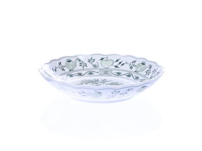 ZELENÝ Cibulák Mísa kompotová 24cm Originál Český porcelán Dubí 