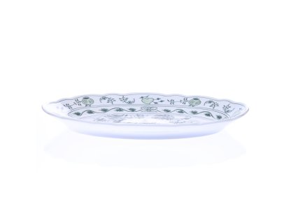 Zwiebelmuster Fish Dish Oval 35cm Original Bohemia Porcelain from Dubi